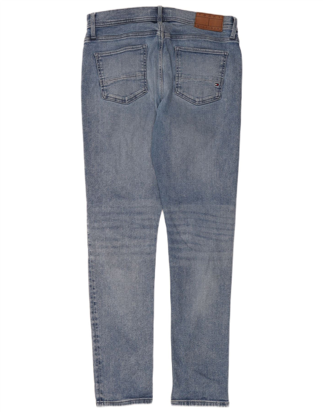 Tommy Hilfiger Uomo Thavar Slim Jeans W34 L34 Cotone Blu