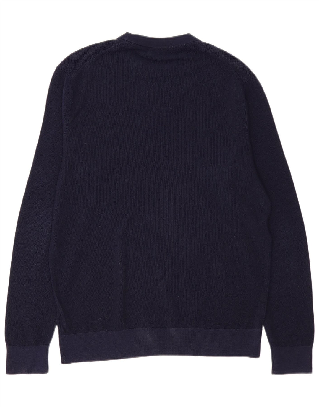 BROOKS BROTHERS Maglione da uomo girocollo in lana merino medio blu navy