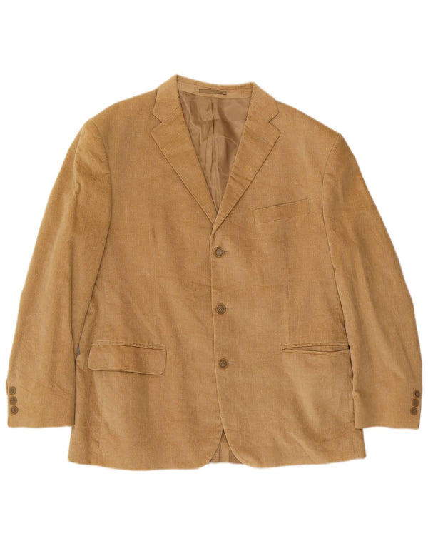 Giacca blazer da uomo a 3 bottoni Pierre Cardin UK 40 grande beige