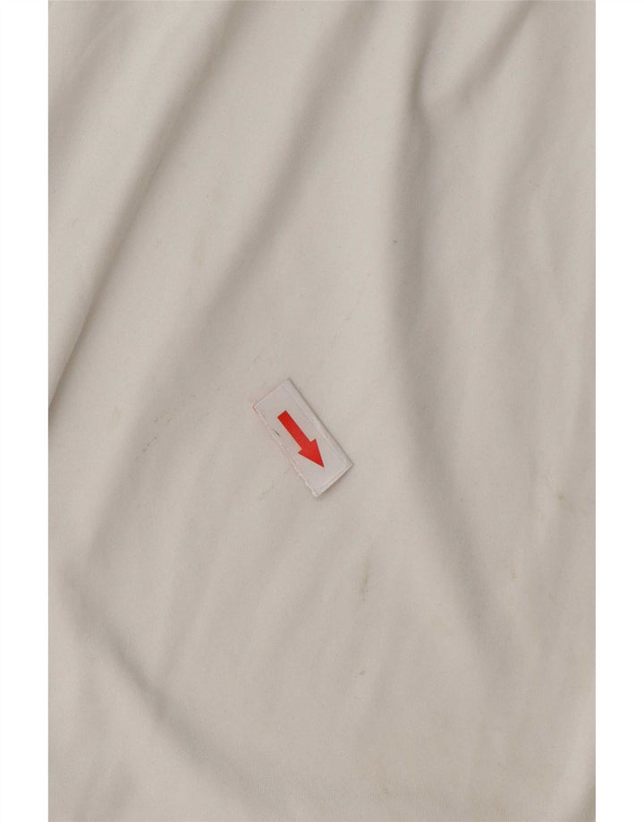 Pantaloncini sportivi Adidas Aeroready da uomo in poliestere bianco medio