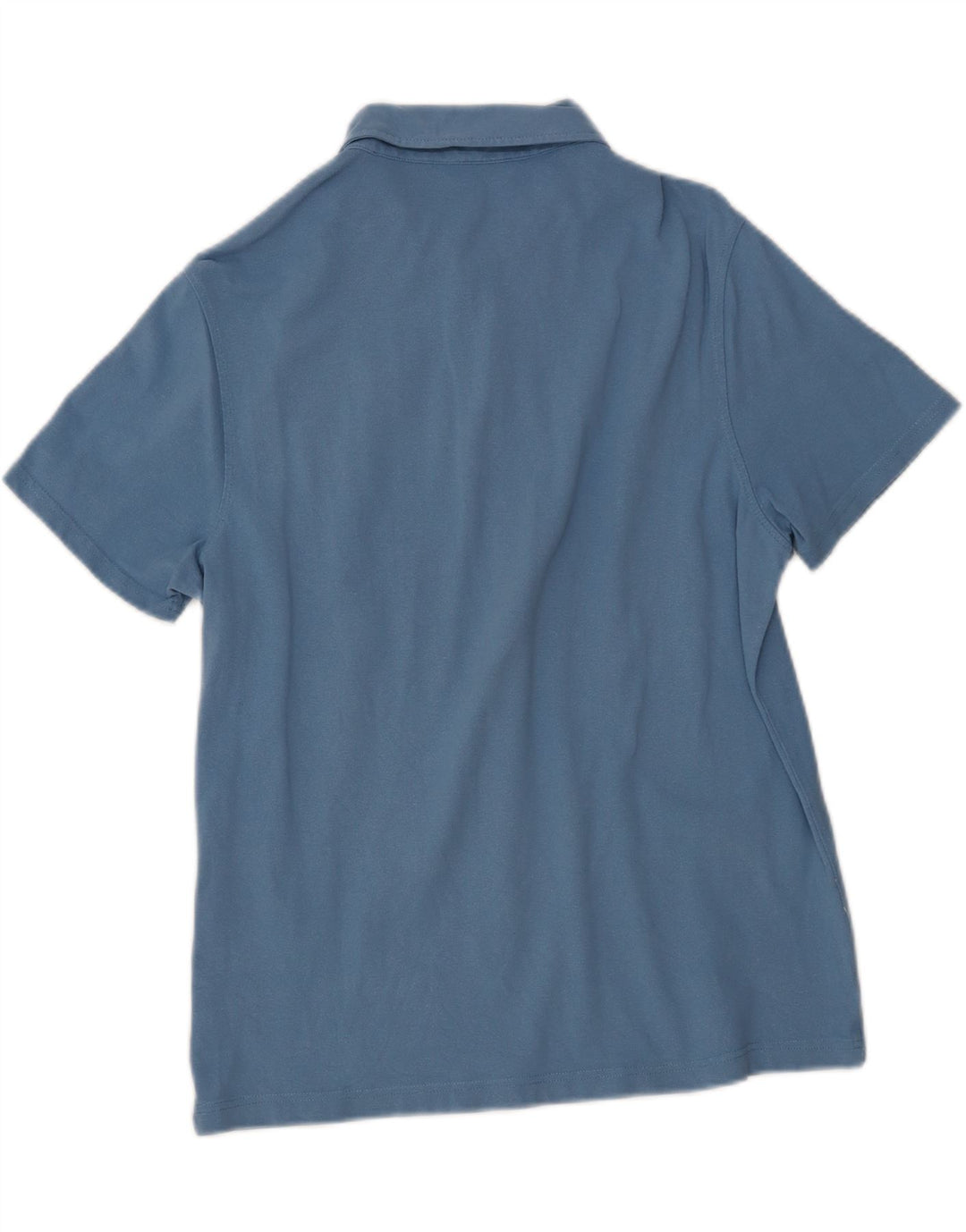 K-WAY Mens Polo Shirt Medium Blue Vintage K-Way and Second-Hand K-Way from Messina Hembry 