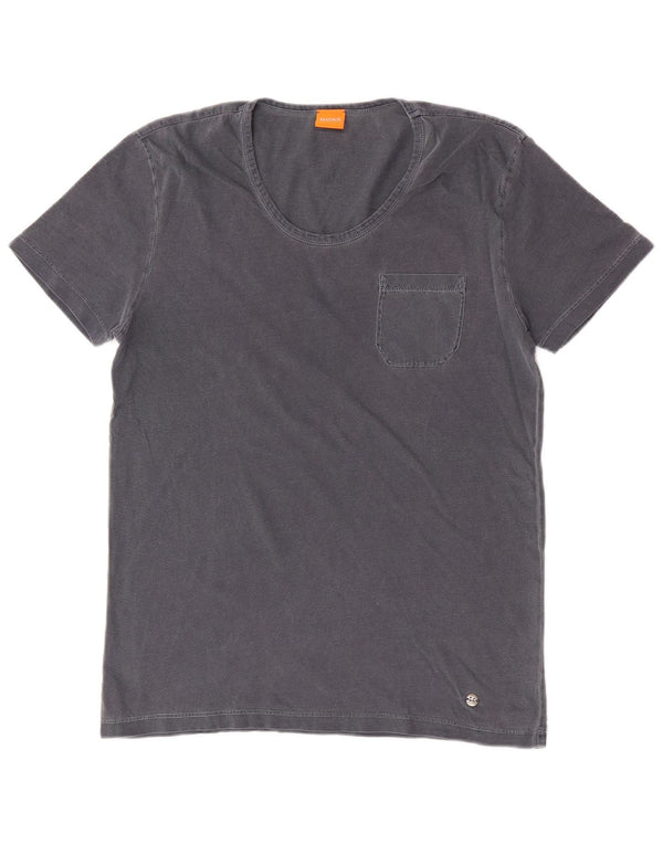 T-shirt da uomo Hugo Boss Top piccola grigia