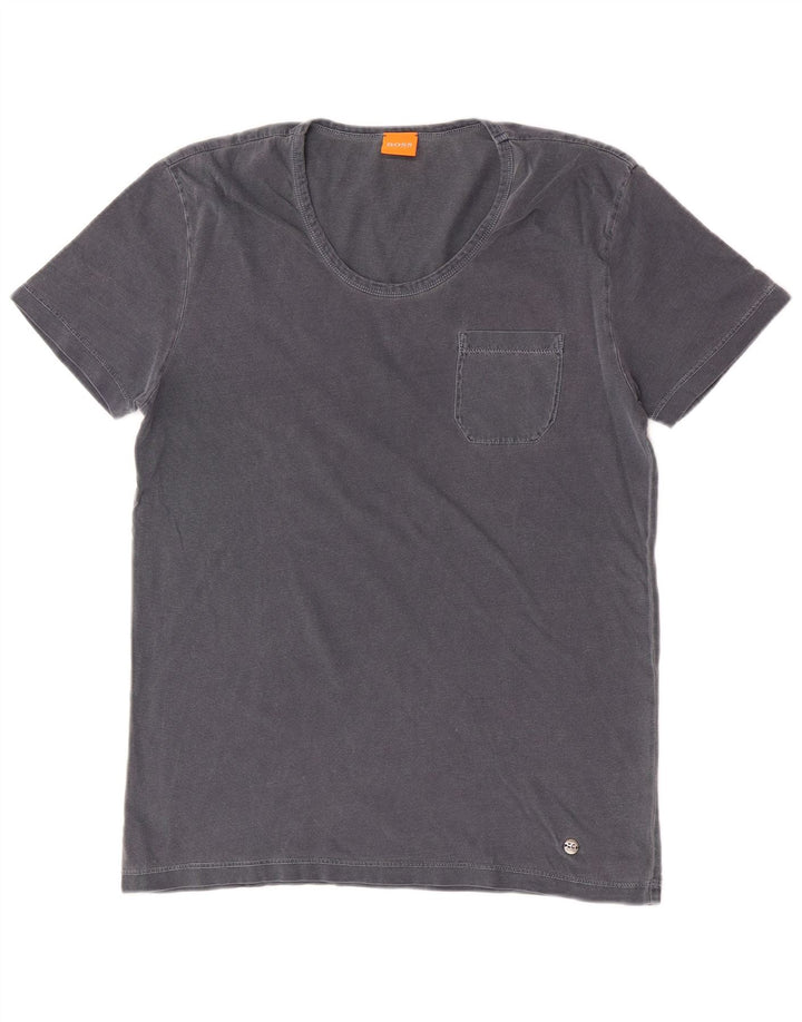 T-shirt da uomo Hugo Boss Top piccola grigia
