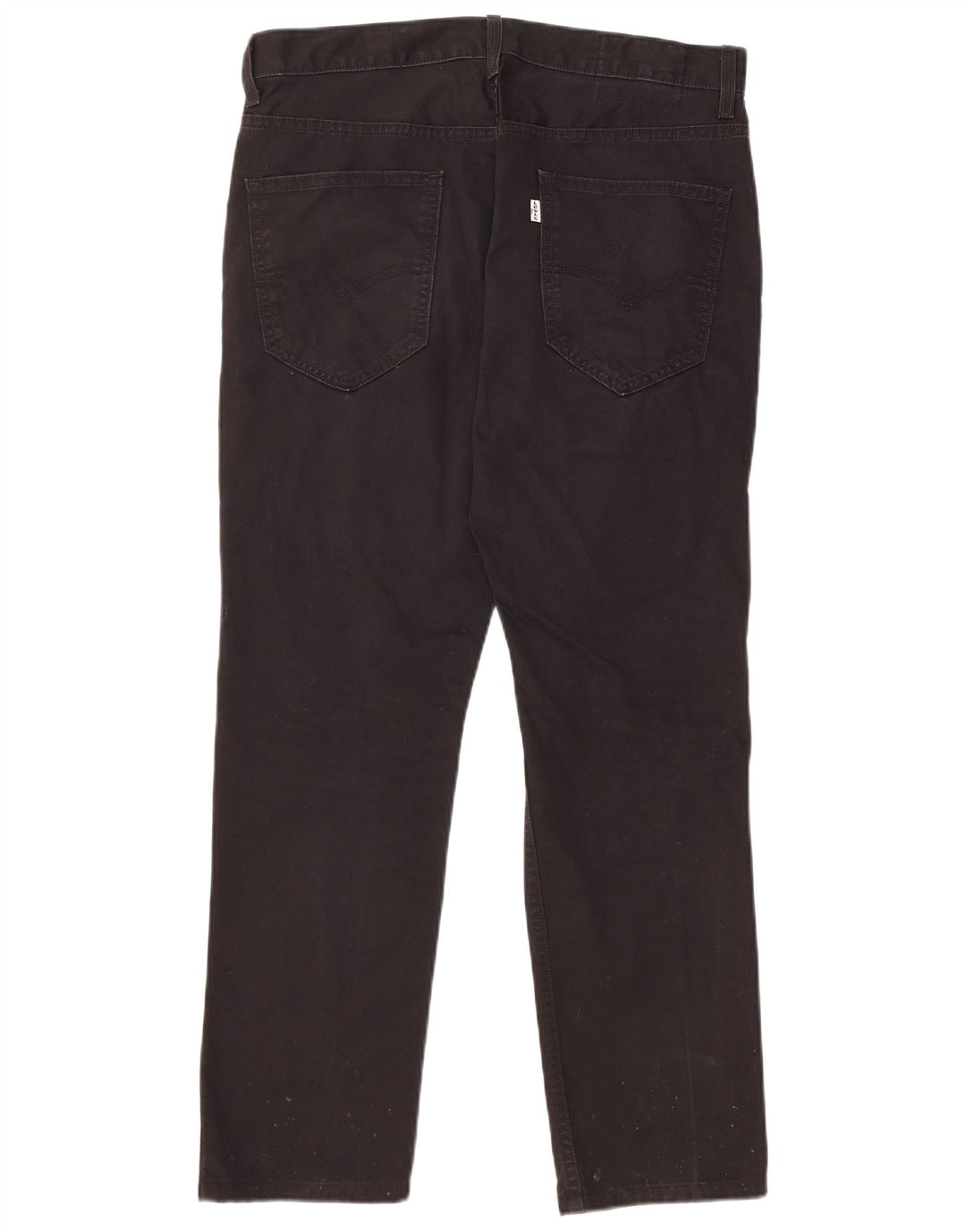 Pantaloni chino dritti da uomo Levi's W32 L27 cotone nero