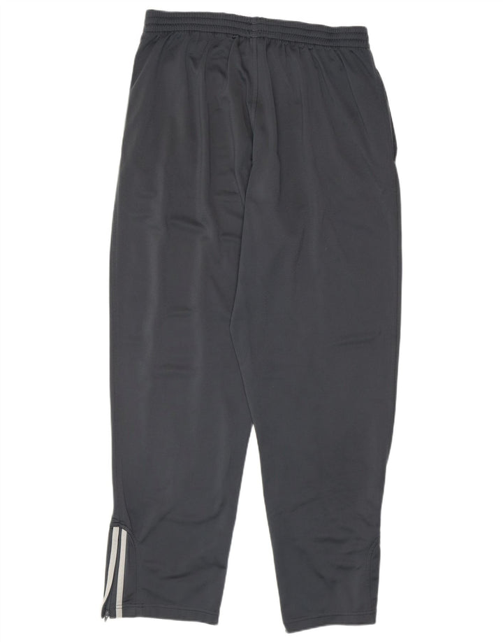 Pantaloni da tuta da uomo ADIDAS UK 42/44 Large in poliestere blu navy