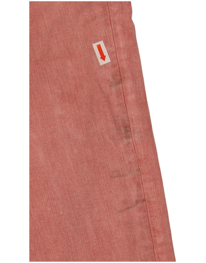 Jeans skinny da donna ZARA EU 38 Small W28 L27 Cotone rosa