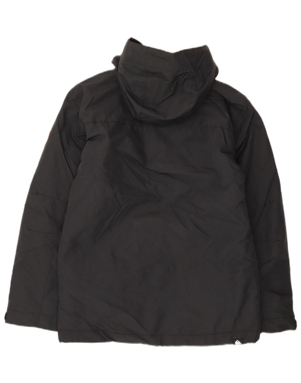 Giacca a vento con cappuccio Quiksilver da ragazzo 13-14 anni XL Blu navy