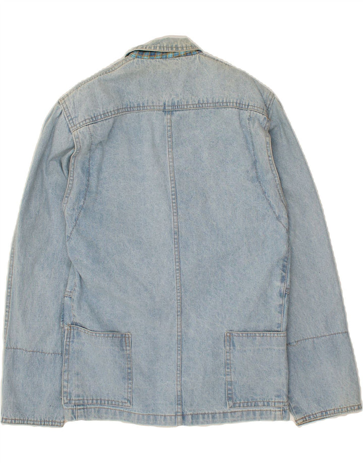 POP 84 Womens Denim Jacket IT 42 Medium Blue Cotton Vintage POP 84 and Second-Hand POP 84 from Messina Hembry 