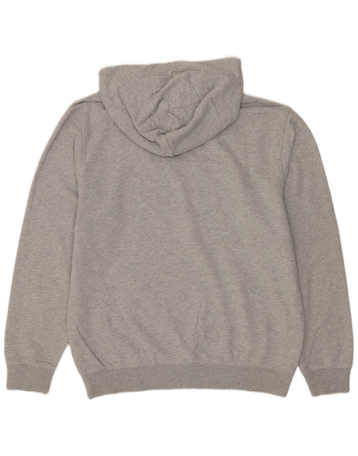 TOMMY HILFIGER Felpa con cappuccio grafica da uomo XL Grigio Colourblock