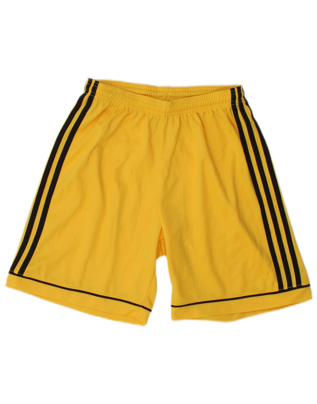 Pantaloncini sportivi Adidas Climalite da uomo piccoli in poliestere giallo