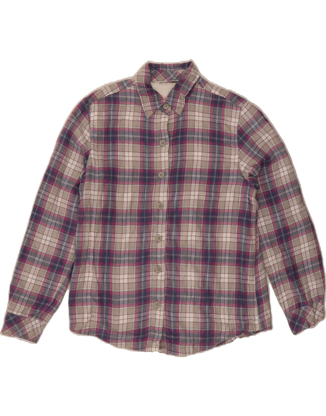 LEE Womens Riders Flannel Shirt UK 10 Small Multicoloured Check Vintage Lee and Second-Hand Lee from Messina Hembry 
