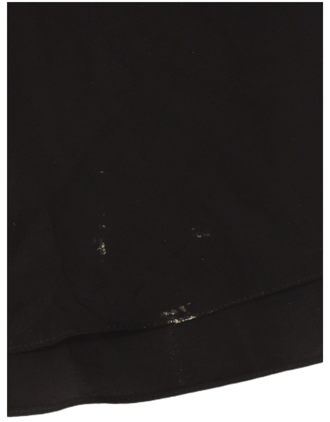 Abito a trapezio da donna ZARA con volant sul davanti UK 18 XL poliestere nero