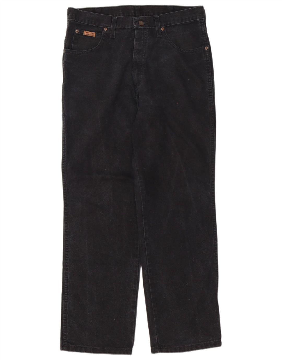 Jeans dritti da uomo Wrangler Ohio W33 L30 cotone nero