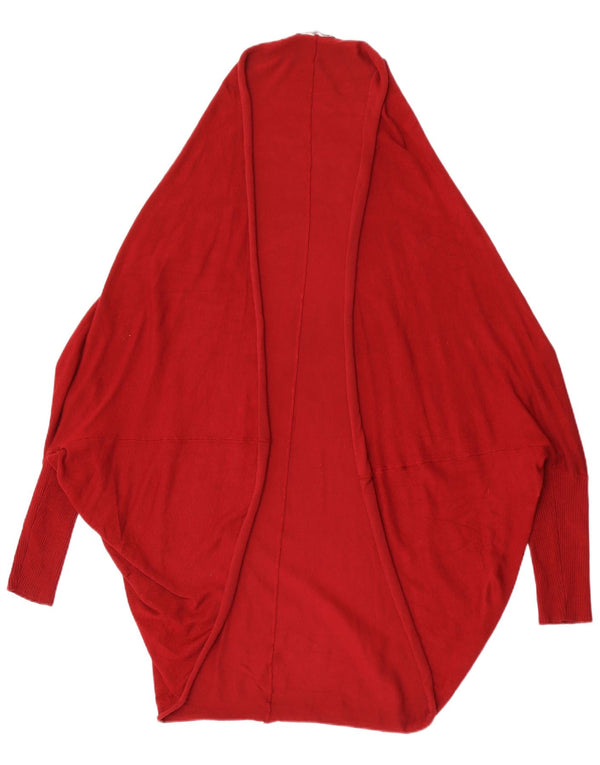 Maglione cardigan poncho da donna Zara UK 14 marrone medio