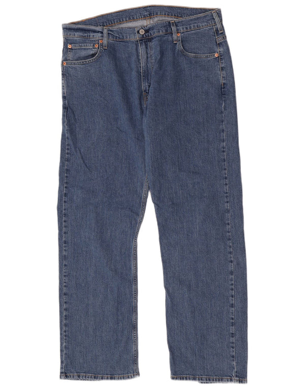 Levi's Uomo 569 Jeans dritti dalla vestibilità rilassata W36 L32 Cotone Blu