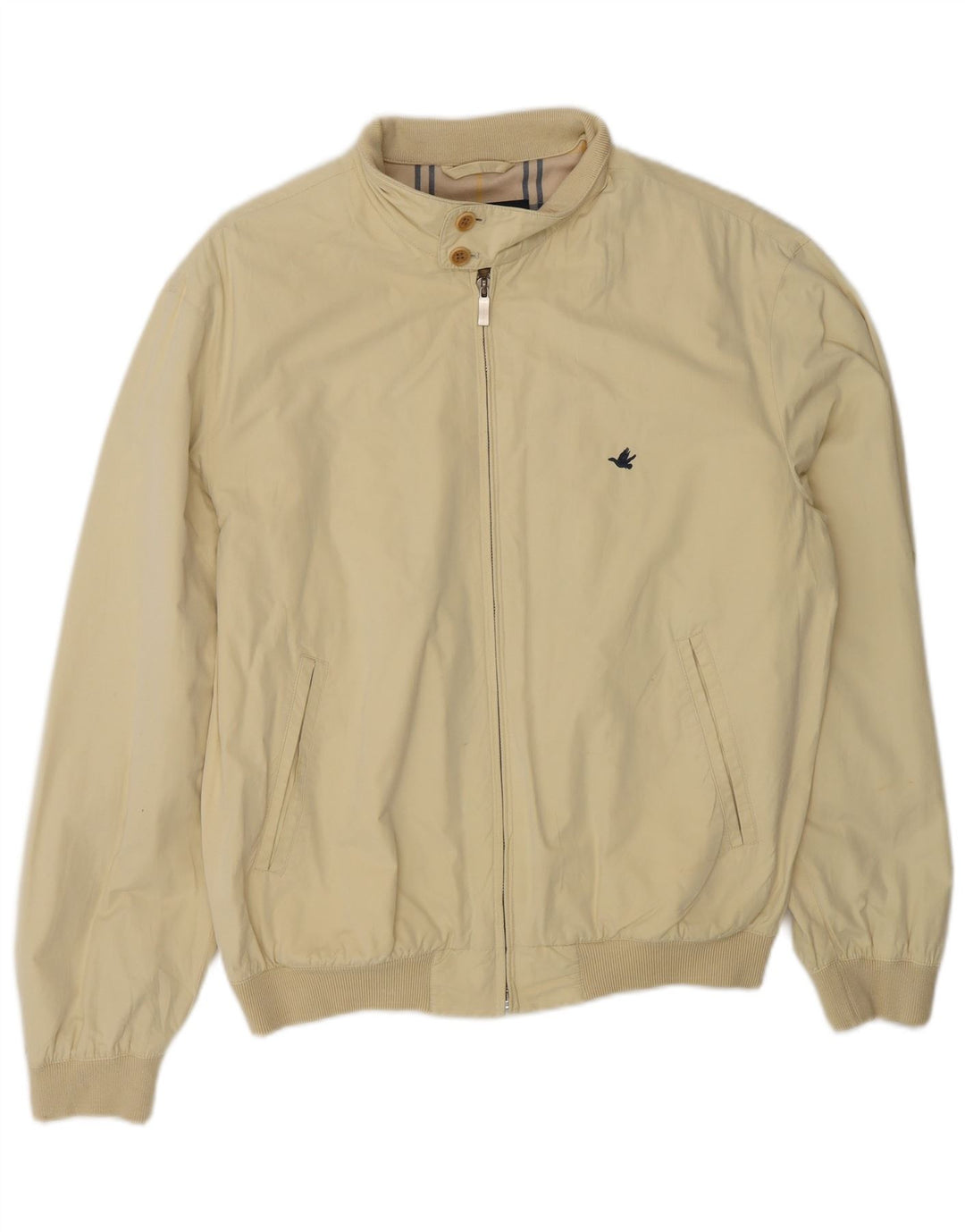 Giubbotto bomber da uomo Brooksfield IT 46 Small Beige Poliestere