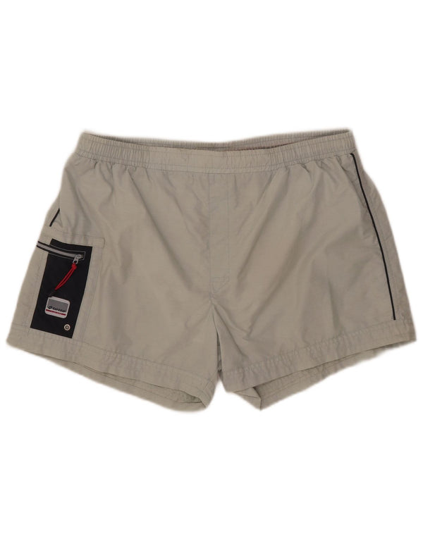 Pantaloncini da bagno da uomo Lotto UK 42/44 XL Nylon grigio
