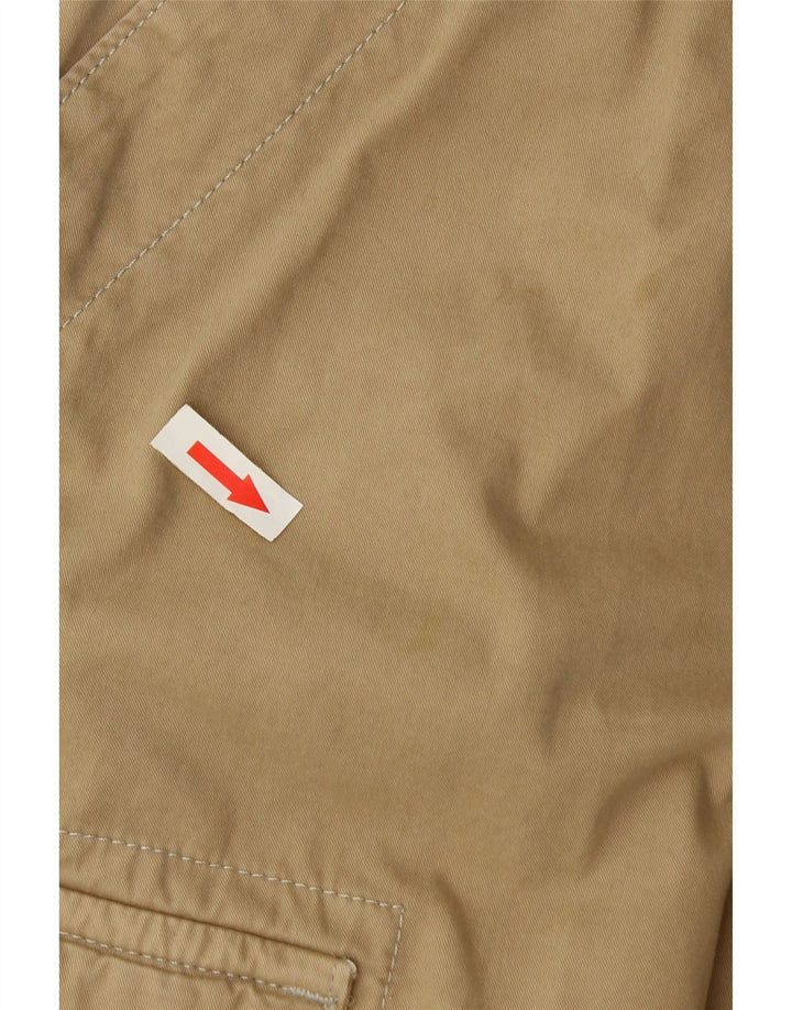Pantaloni cargo dritti da uomo Murphy & Nye W36 L32 in cotone beige