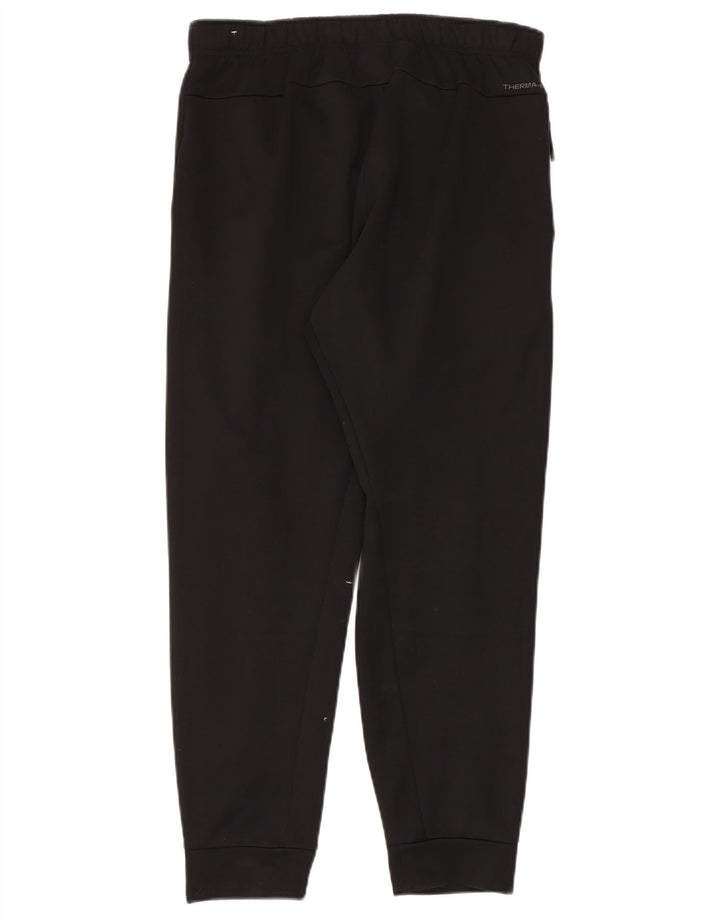 Pantaloni da tuta Nike Therma-Fit da uomo, pantaloni da jogging, poliestere nero medio