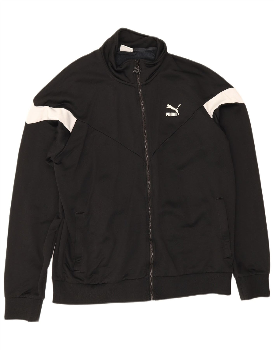 Giacca da tuta da uomo Puma Large Black Colourblock