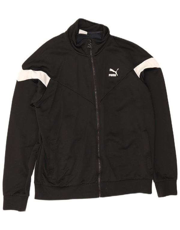 Giacca da tuta da uomo Puma Large Black Colourblock
