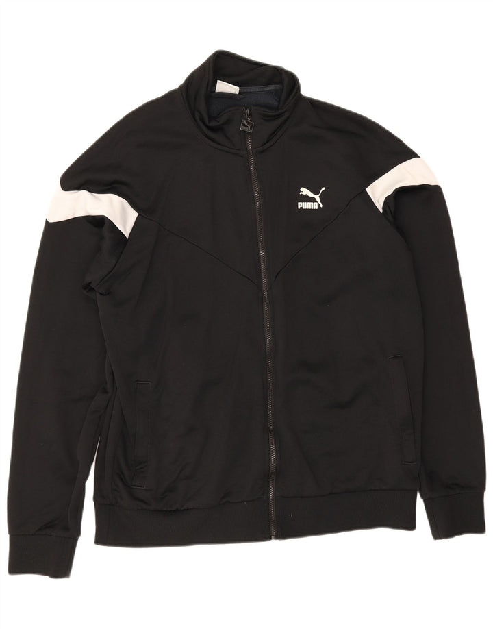 Giacca da tuta da uomo Puma Large Black Colourblock