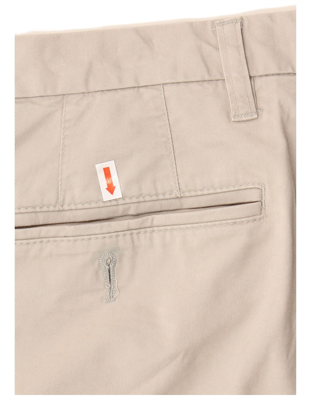 Pantaloncini chino da uomo Ted Baker W34 Large in cotone beige