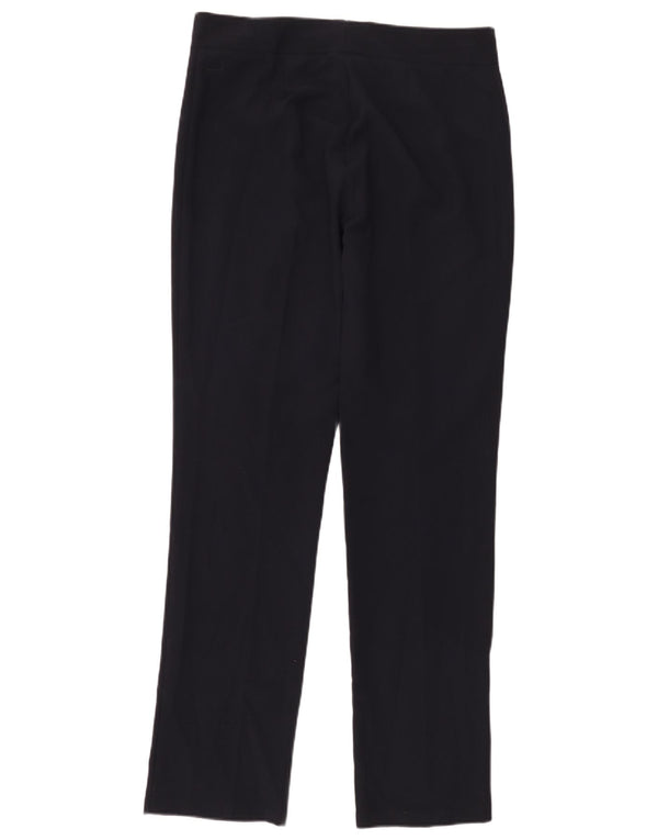 Pantaloni casual slim da donna Marks & Spencer UK 14 Large W32 L33 Blu navy