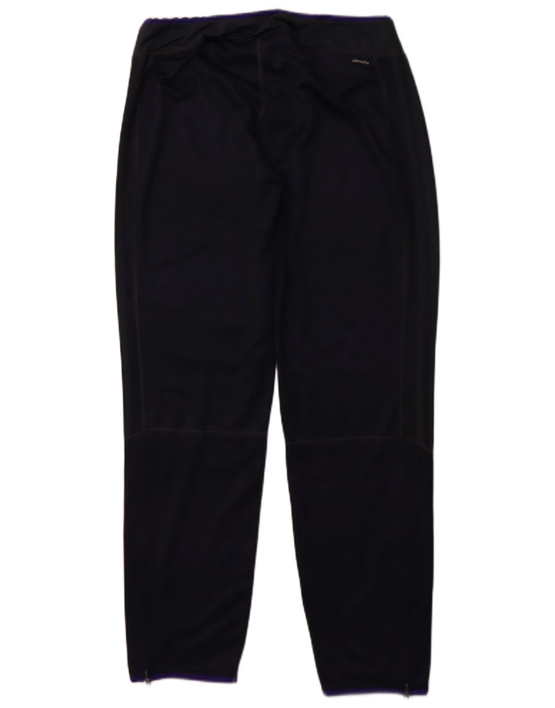 ADIDAS Womens Climalite Leggings UK 16/18 Large  Navy Blue Polyester