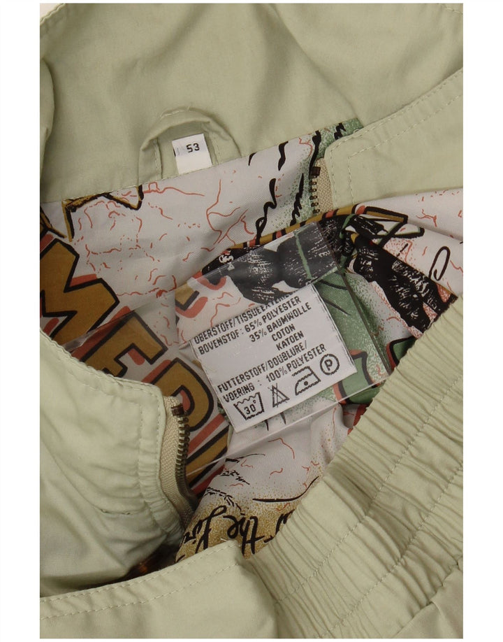 Giacca utilitaria vintage da uomo IT 53 XL Poliestere kaki