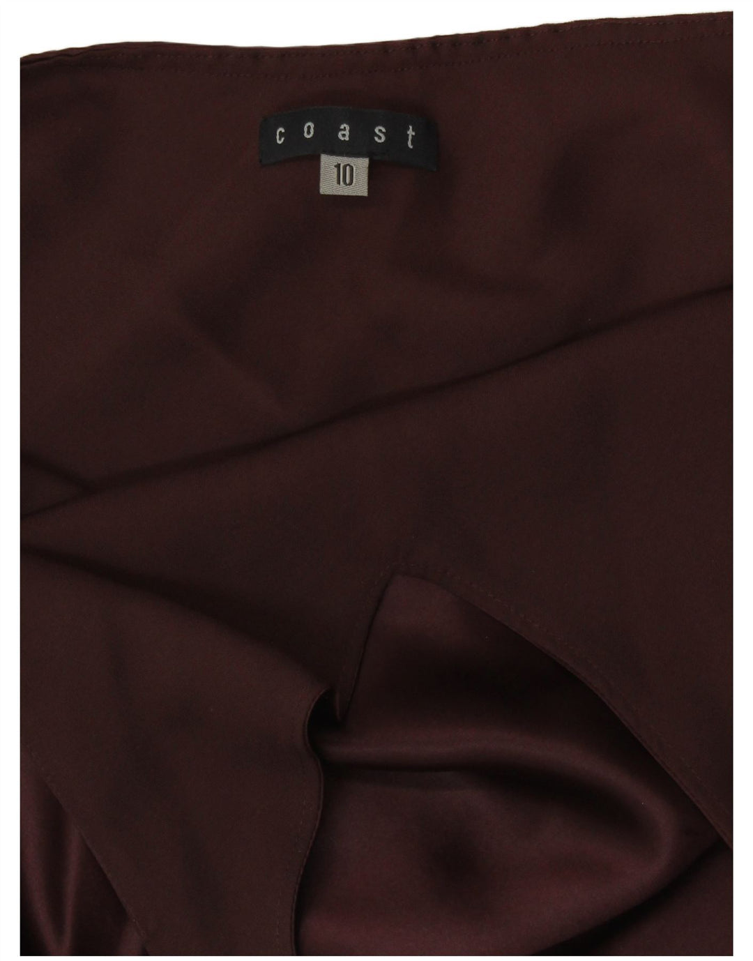 Top alla caviglia da donna COAST UK 10 piccolo in seta marrone