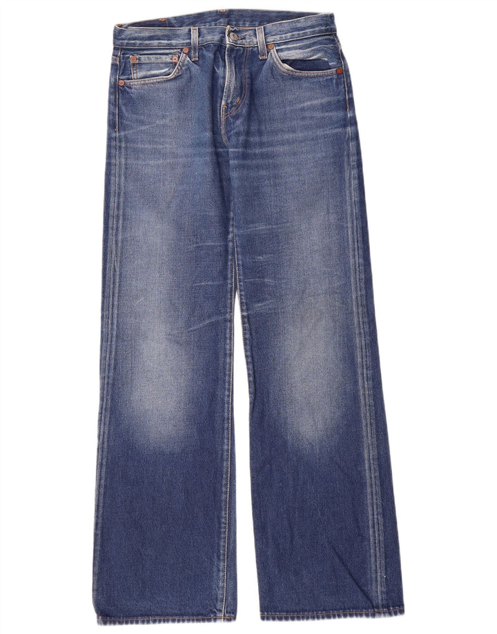 REPLAY Jeans da uomo a gamba larga W31 L32 in cotone blu