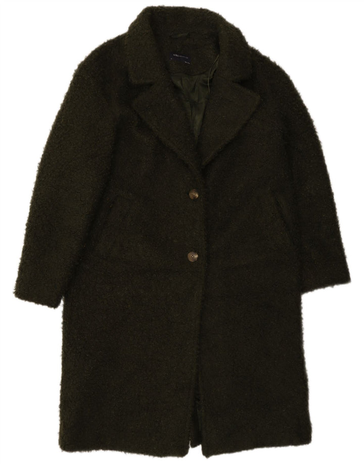 Soprabito ampio da donna Marks & Spencer UK 12 Poliestere verde medio