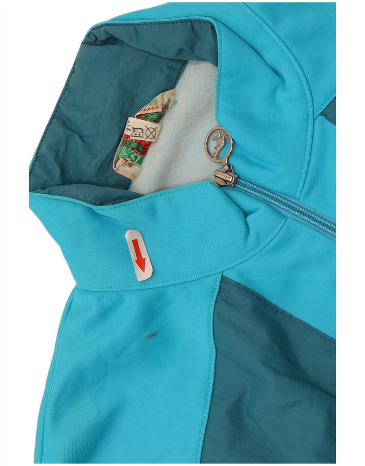 AUSTRALIAN L'ALPINA Giacca da tuta da uomo IT 50 Blu medio Colourblock