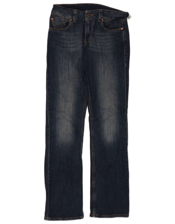 MUSTANG Womens Straight Jeans W30 L34 Blue Cotton