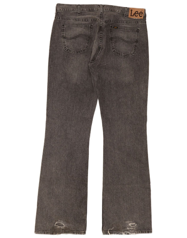 Jeans Bootcut da uomo Lee W38 L36 cotone grigio