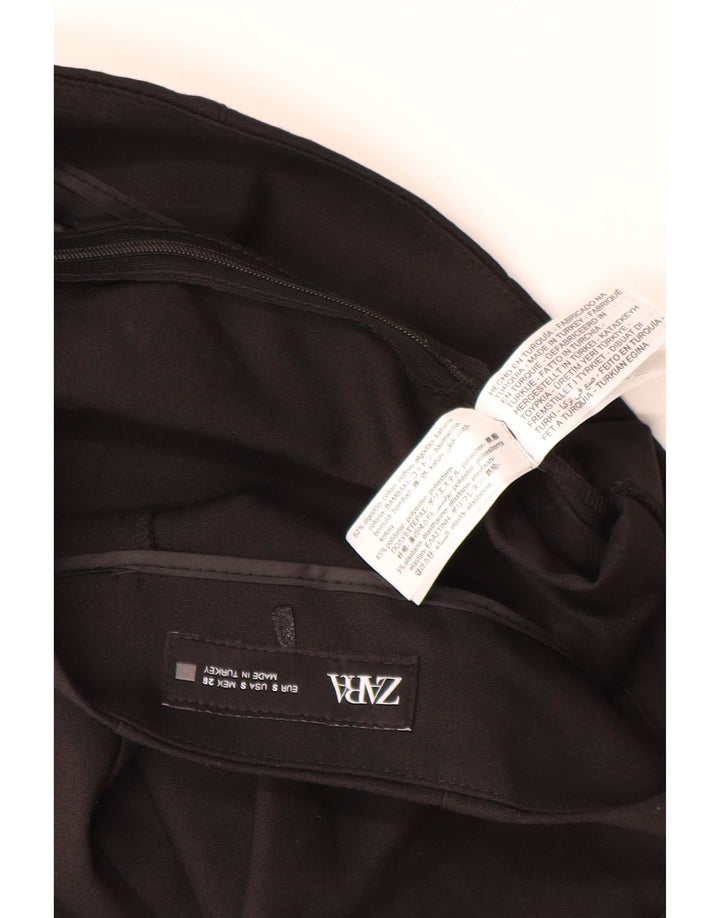 Pantaloni caldi Zara da donna piccoli W26 neri
