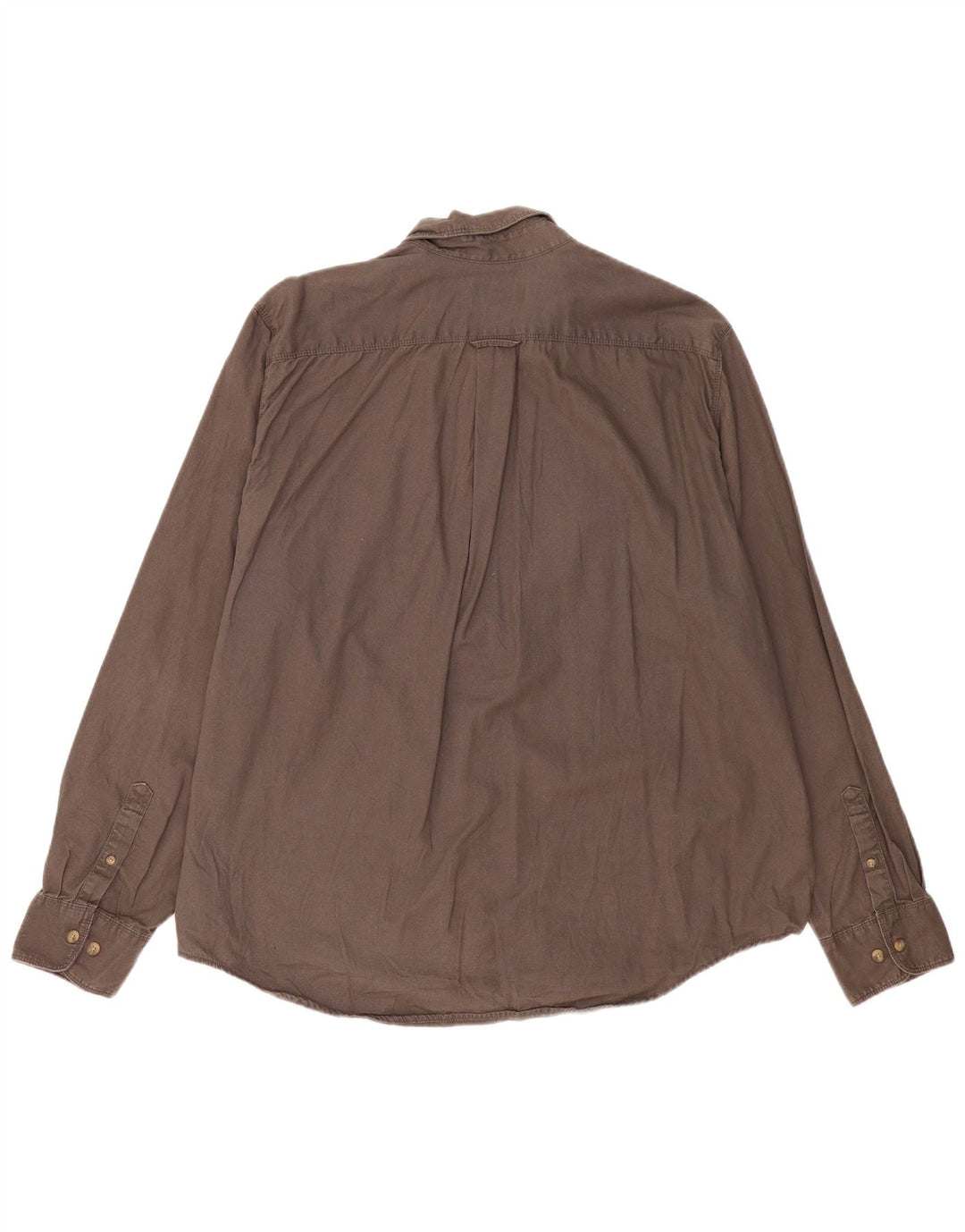 Camicia da uomo Eddie Bauer 2XL in cotone marrone