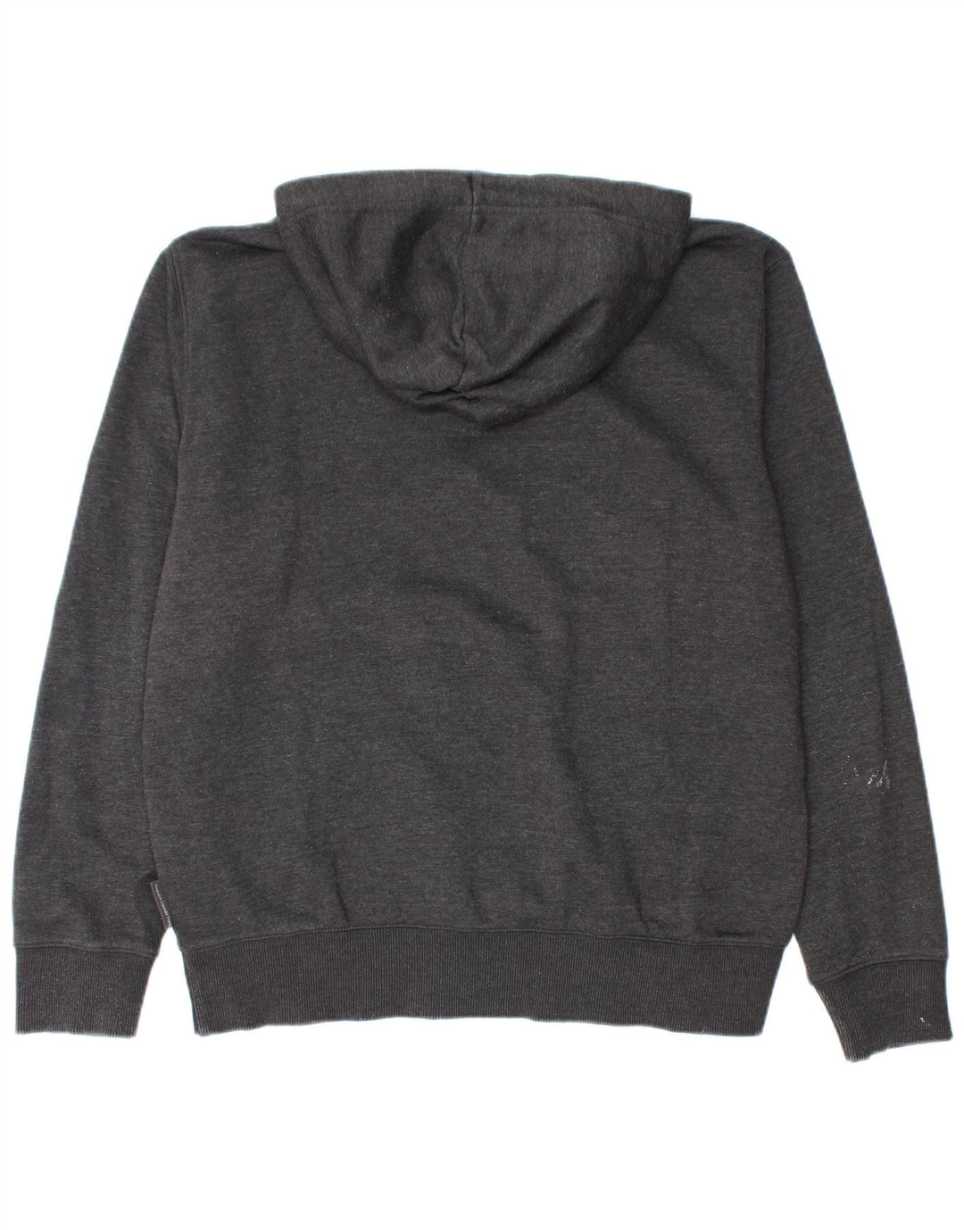 Maglione con cappuccio da uomo French Connection in cotone grigio medio
