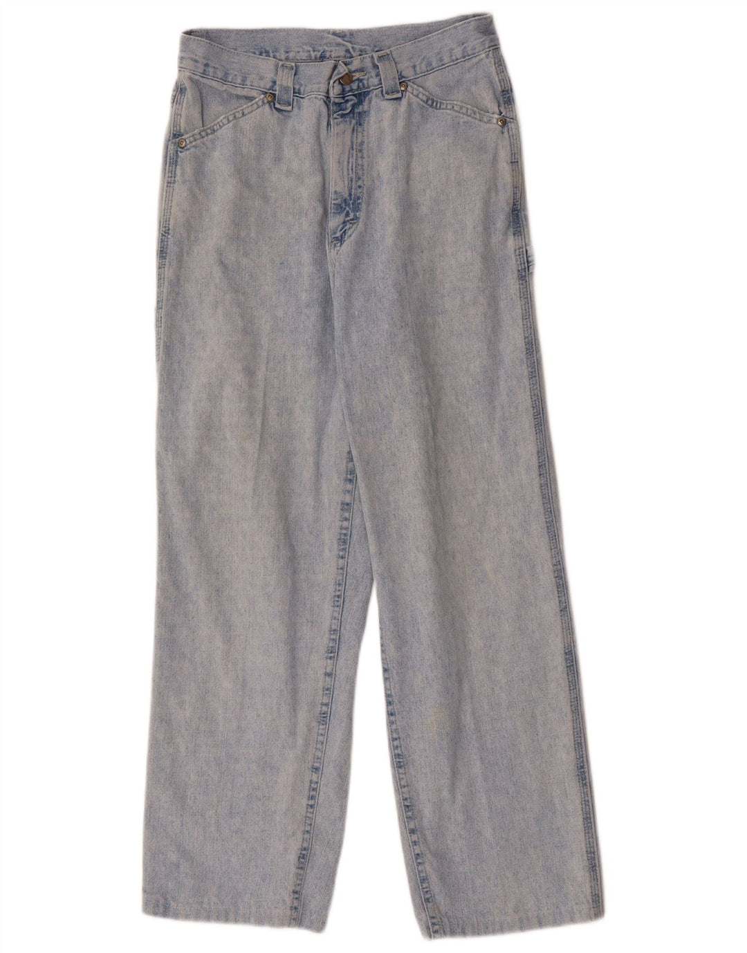 Jeans larghi cargo da donna LEE W28 L28 cotone blu