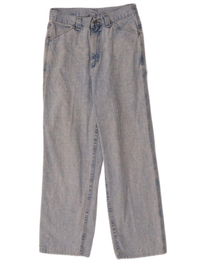 Jeans larghi cargo da donna LEE W28 L28 cotone blu