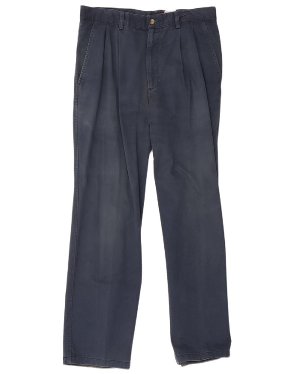 Pantaloni chino con pegging da uomo Timberland Weathergear W32 L32 cotone blu navy