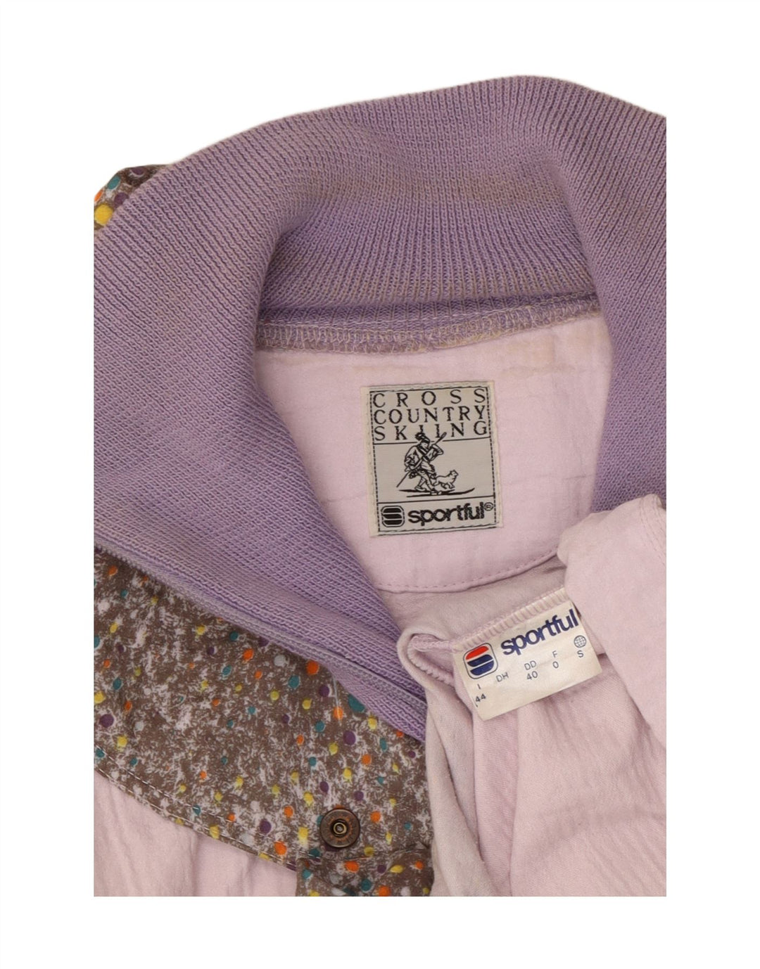 Giacca anorak da donna CROSS COUNTRY IT 44 Colorblock viola medio