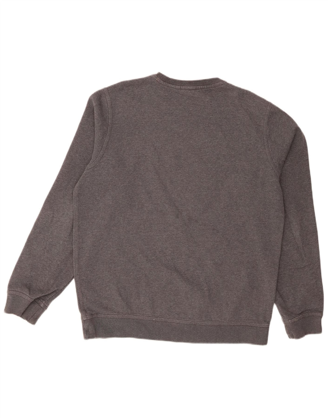 Felpa Nike Uomo Maglione Large Grigio Cotone