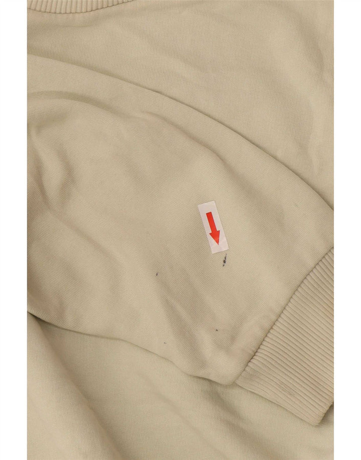 Felpa da donna The North Face Jumper UK 14 cotone bianco sporco medio