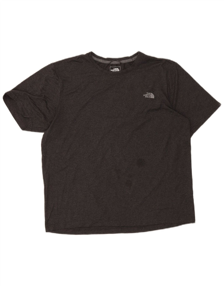 T-shirt da uomo The North Face Top in poliestere chiazzato grigio medio