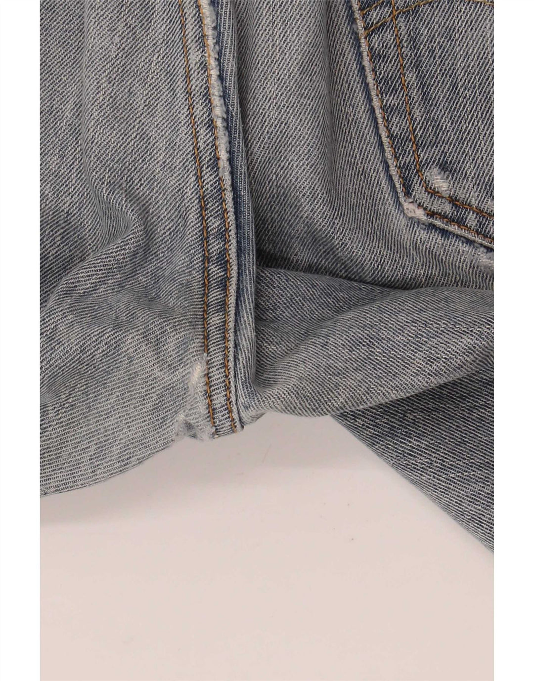 Levi's Uomo 505 Jeans dritti effetto consumato W34 L32 Cotone Blu