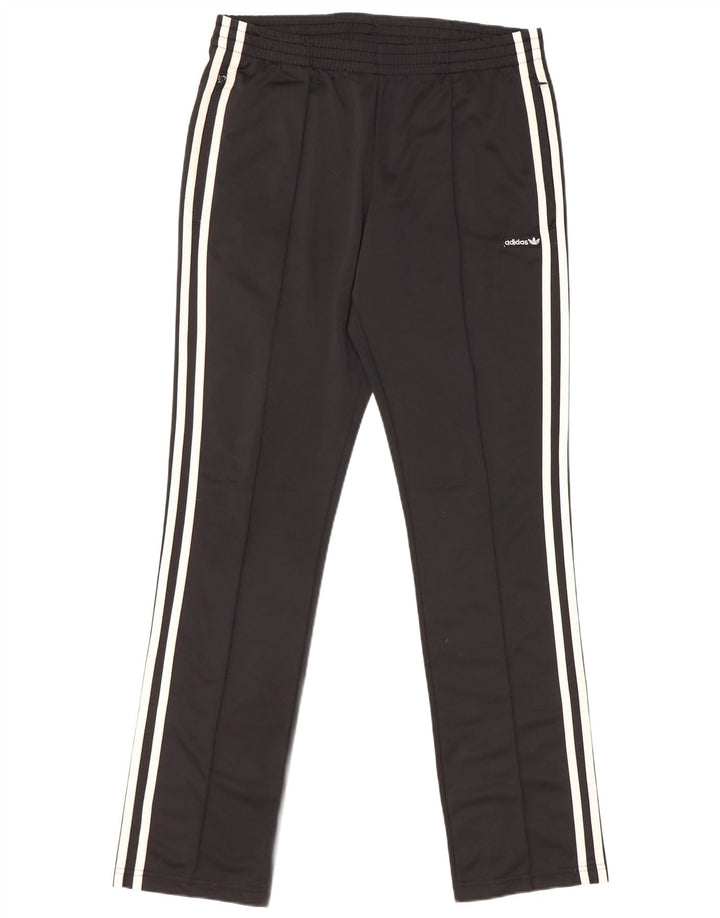 Pantaloni da tuta da uomo ADIDAS medio nero in poliestere
