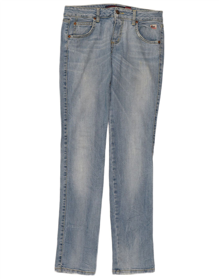 Jeans slim da donna Roy Rogers W29 L34 cotone blu