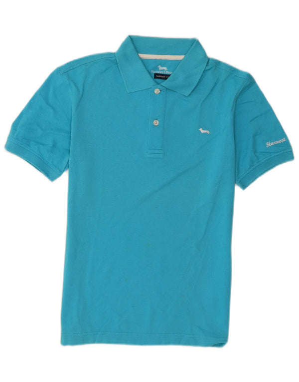 Polo a maniche corte da ragazzo Harmont & Blaine 15-16 anni 3XL Blu